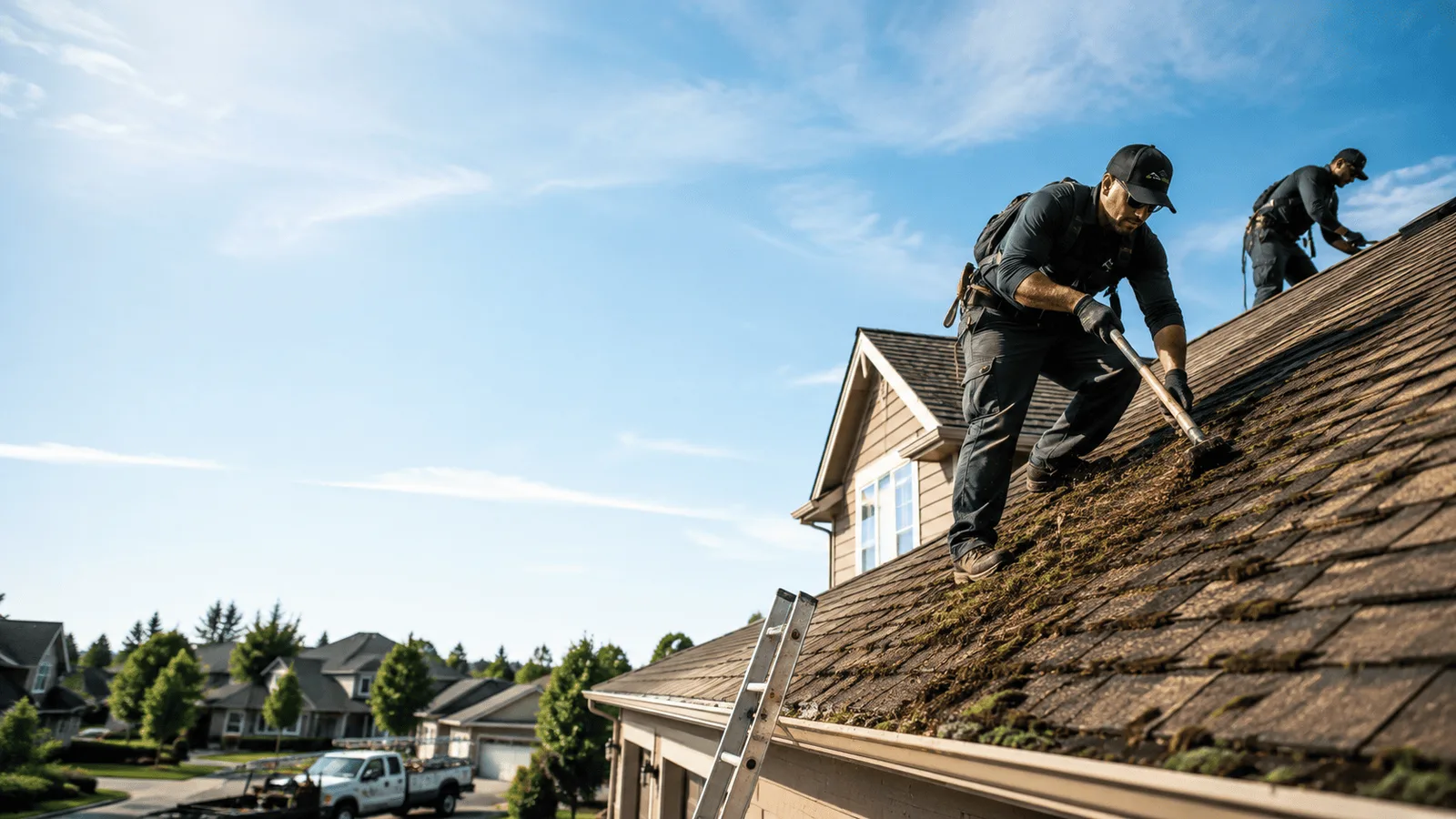 Roof Moss Removal in Vest, KY near me